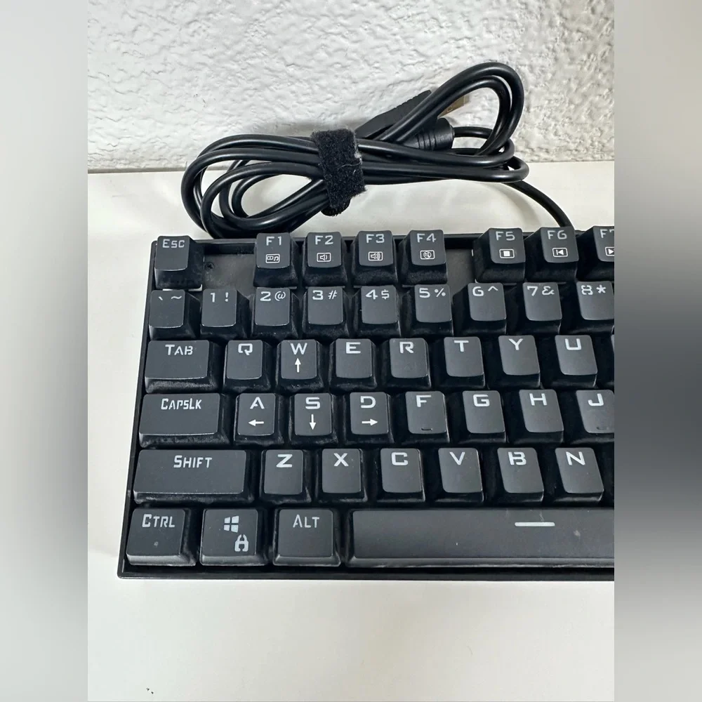 Red Dragon Kumara K552-1 BLACKLIGHT GAMING Mechanical PC Keyboard RedDragon USB